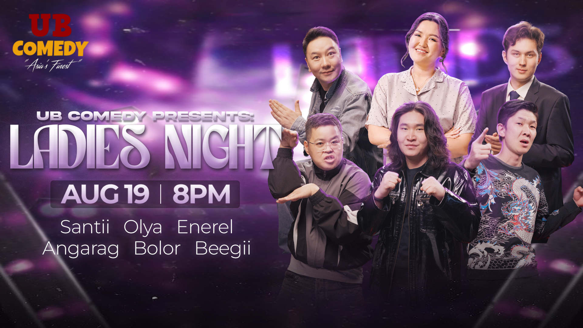 UB Comedy Presents : Ladies Night